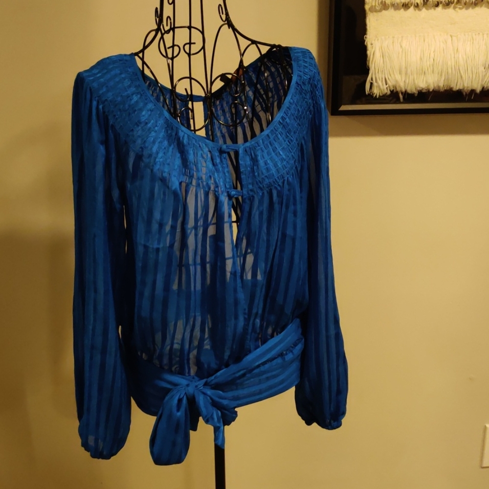 Bcbgmaxazria silk top